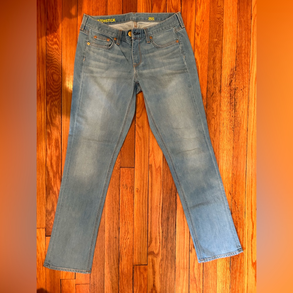 J.Crew Light blue Matchstick Jeans